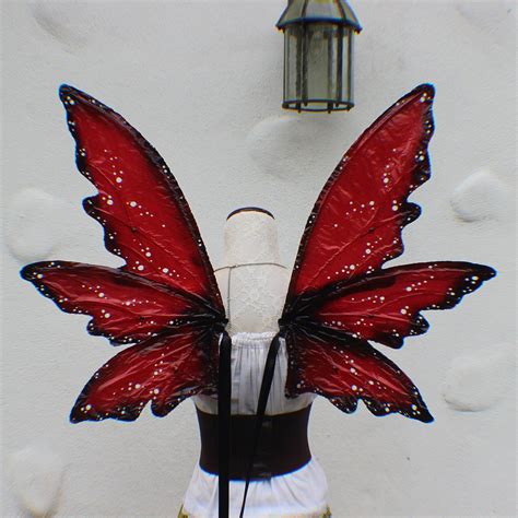 adult red fairy wings